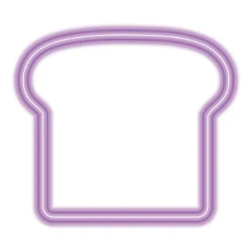 Bread slice design Stock Illustration
