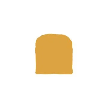 Bread slice icon. Simple style bread shop big sale poster background symbol.. 스톡 일러스트