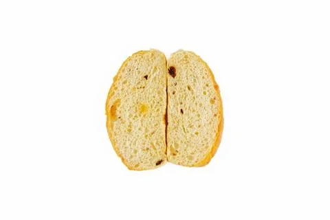 Bread slice isolated Stock Photos