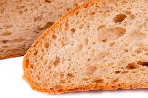 Bread slice Foto stock