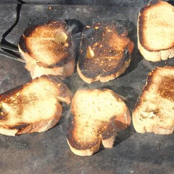 Bread slice Stock Photos