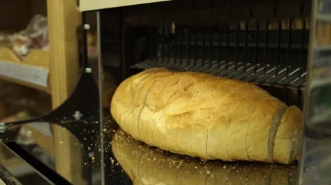 Bread slicer VEHICLE Stock Footage 53195843