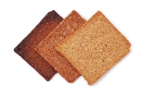 Bread slices Stock Photos