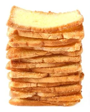 Bread stacks Stock Photos