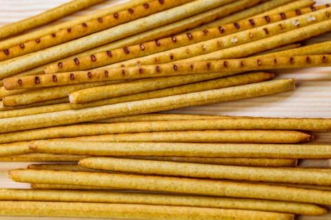 Bread sticks texture Stock Photos