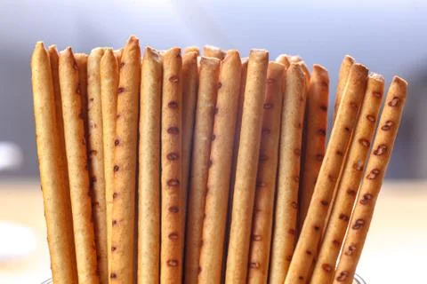 Bread sticks texture Stock Photos