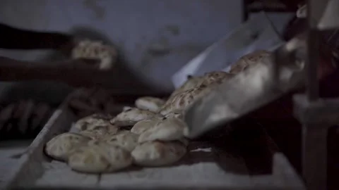 Bread in Sudan Stock Footage 247580933