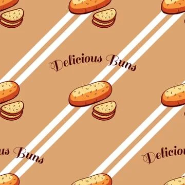 Bread With Sunflower Seeds Stock Illustration