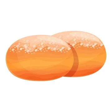 Bread sweet icon cartoon vector. Moroccan cheese Stock Illustration