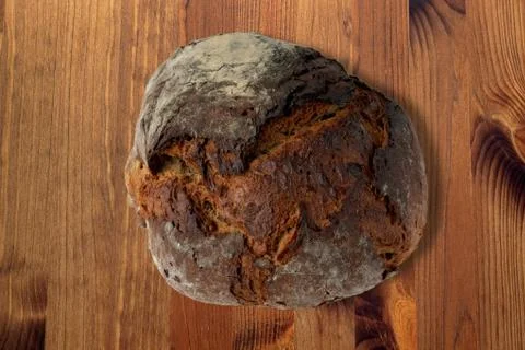 Bread on table Stock Photos
