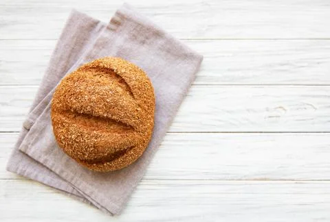 Bread on a table Stock Photos