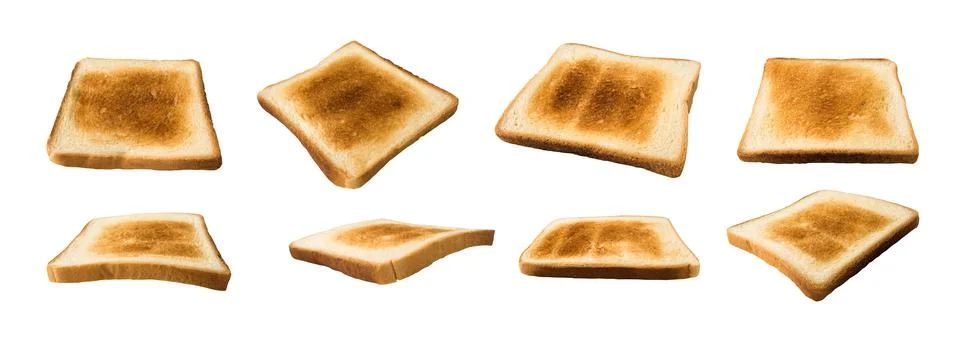 Bread toasts 写真素材
