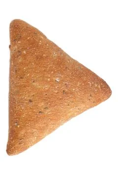 Bread in triangle shape Stock Photos