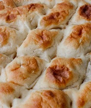 Bread, Turkish pide cooked for Ramadan Fotos Stock