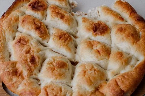 Bread, turkish pide Fotos Stock