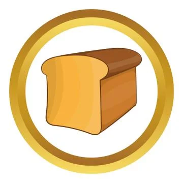 Bread vector icon Stockillustratie