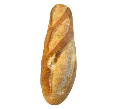 Bread on white-14 Stock-Fotos