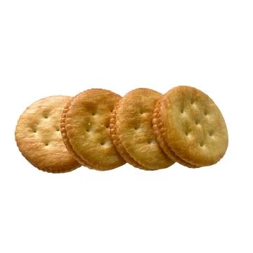 Bread on white background-1 Stock Photos