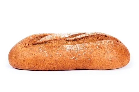 Bread on a white background 스톡 사진