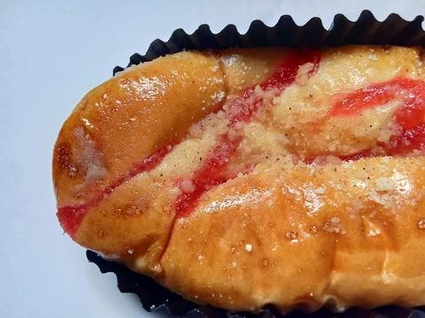 Bread on a white background Фото