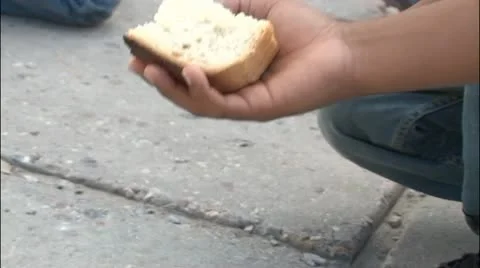 Bread in your hand Stockbeeldmateriaal 11312940