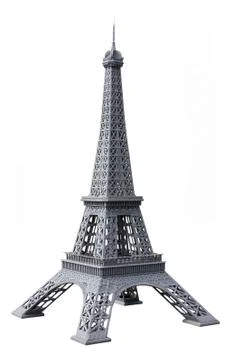 Breadboard model Eiffel tower Fotos Stock