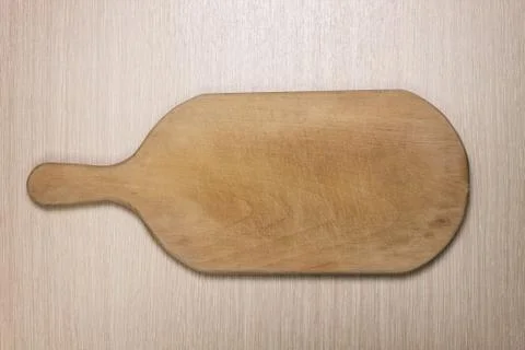 Breadboard on table Stock Photos