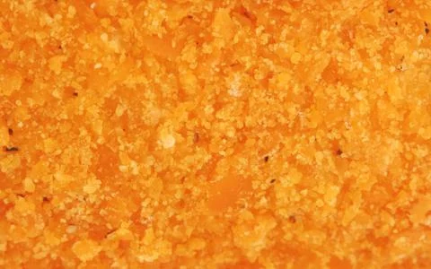 Breaded chicken nugget background macro Stock Photos