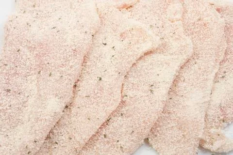 Breaded chicken Stock Photos