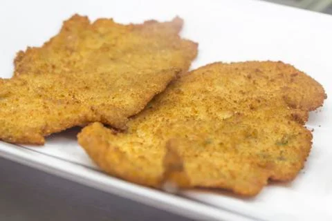 Breaded Chicken Stock Photos