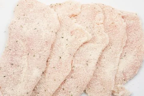 Breaded chicken Stock Photos