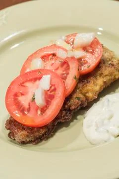 Breaded Cod Fillet Stock Photos