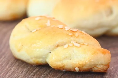 Breaded roll Stock Photos