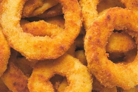 Breaded Zucchini Rings Stock Photos