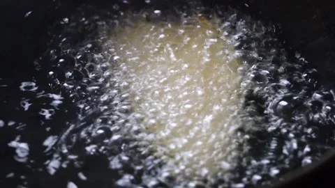 Breadfruit fry Stock Footage 263735603