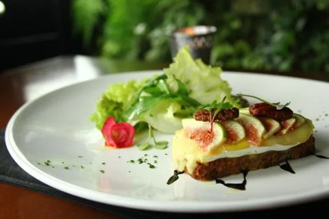 Bread'n'Salad Stock Photos