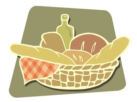 Breads Stock Illustration