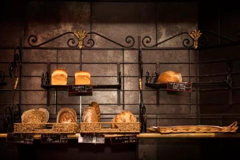 Breads for sale Foto stock
