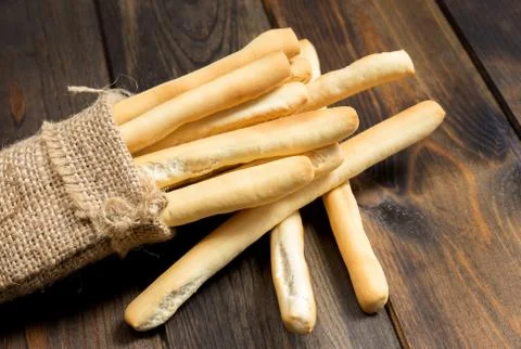 Breadsticks Foto stock