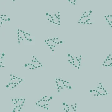 Breadth first search bfs glyph vector seamless pattern Stock Illustration