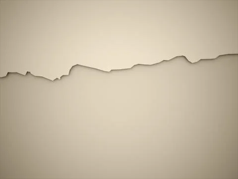 Break blank paper concept on dark Stock Illustration