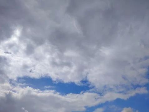 A Break in the Clouds Background Stock Photos