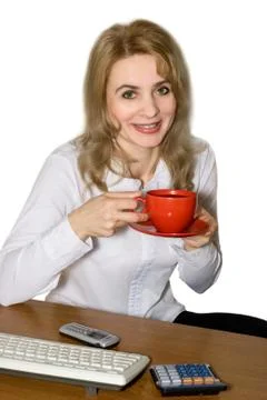 Break on coffee Stock Photos