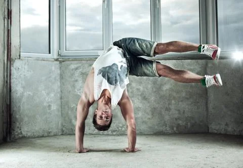 Break dance 写真素材