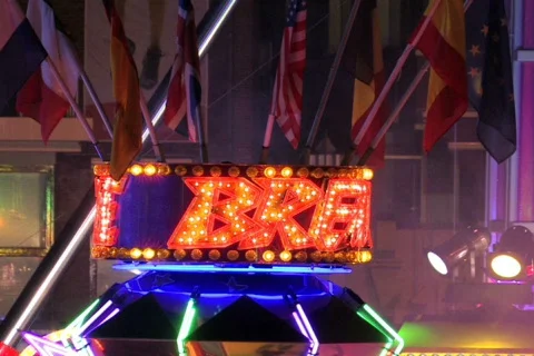 Break Dance ride NTSC Stock Footage 325686