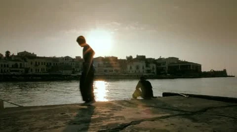 Break dancing Stock Footage 10862179