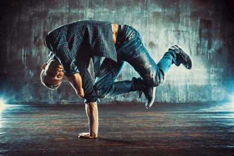 Break dancing man Photos