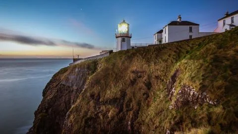 Break of Day on Blackhead Stock Photos