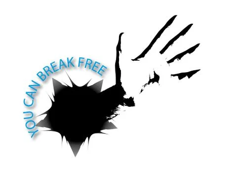 Break free Stock Illustration