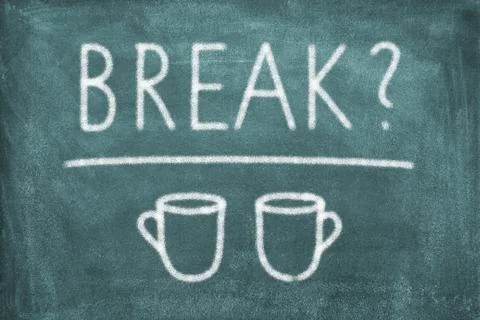 Break Stock Illustration